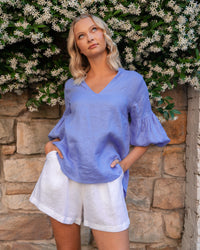 WHITE CLOSET / CASTAWAY BLUE TOP / TFL7924-T-11