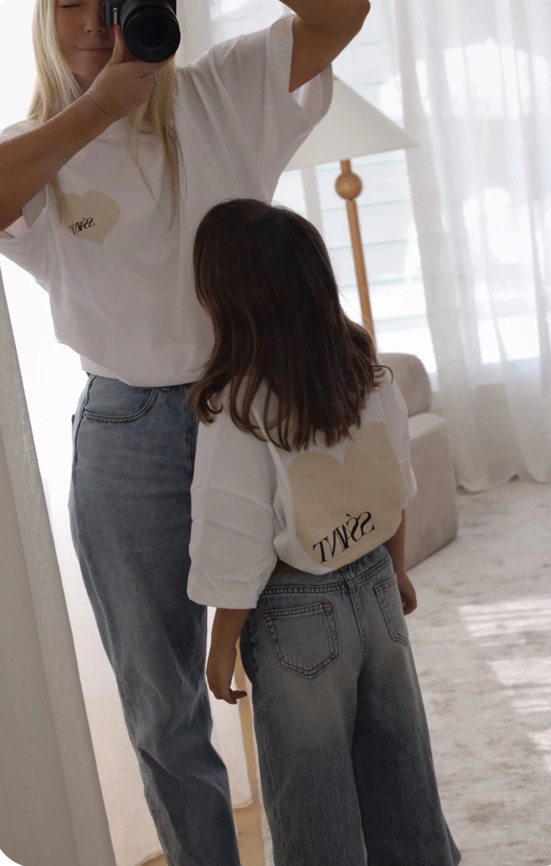 SSAINTS / KIDS HEART TEE / CREAM / 7-9Y