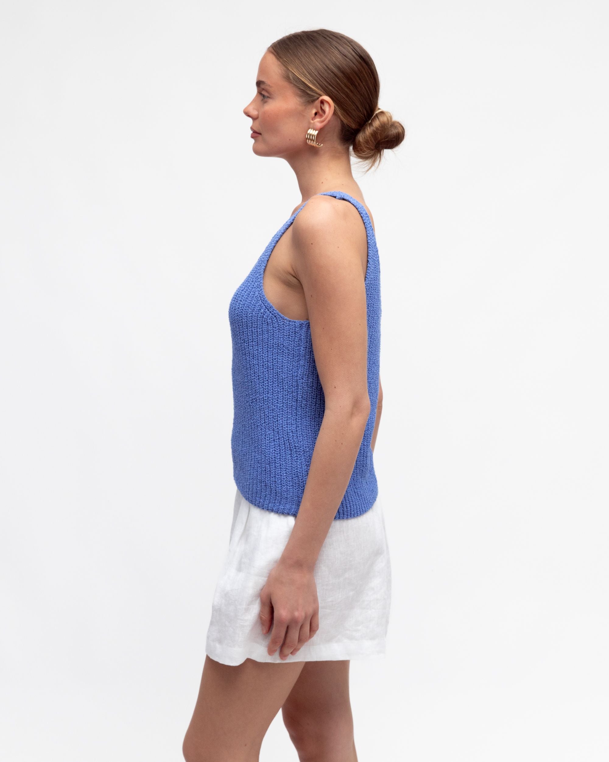 WHITE CLOSET / RANI TANK / BLUE / TF11050