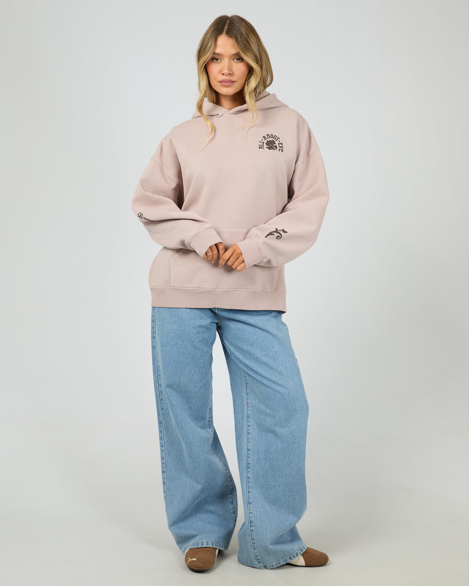 ALL ABOUT EVE / FLOWER CO RELAXED HOODIE / 6476162