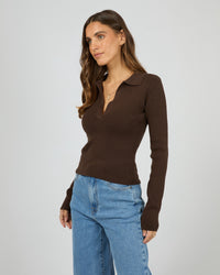 ALL ABOUT EVE / CECILIA KNIT TOP / 6477110