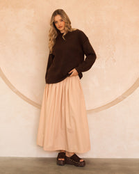 EBBY & I / SCARLET CHOCOLATE JUMPER / VV11822