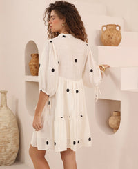 IRIS MAXI / SPOT DRESS / 201973-236
