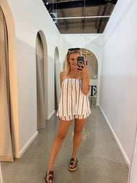 BY FRANKIE / STRIPE SHORTS  / 739-6