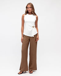 WHITE CLOSET / RIB TANK WHITE / TF11569