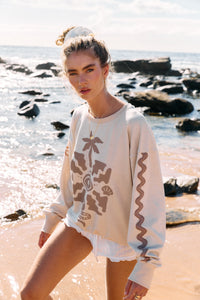 INDIGO & WOLFE / BONE SNAKE JUMPER