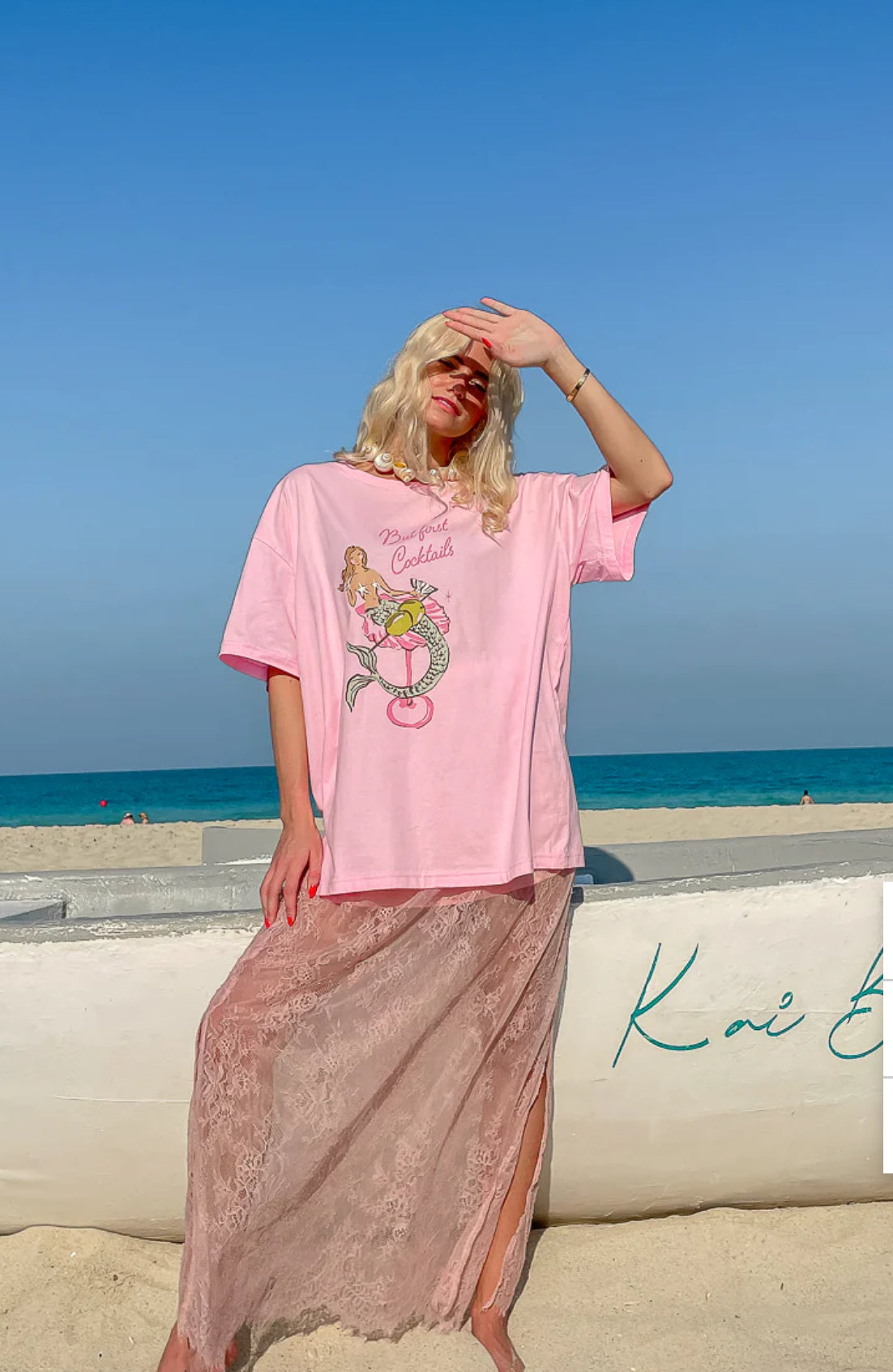 PALM COLLECTIVE / MERMAID COCKTAIL TEE