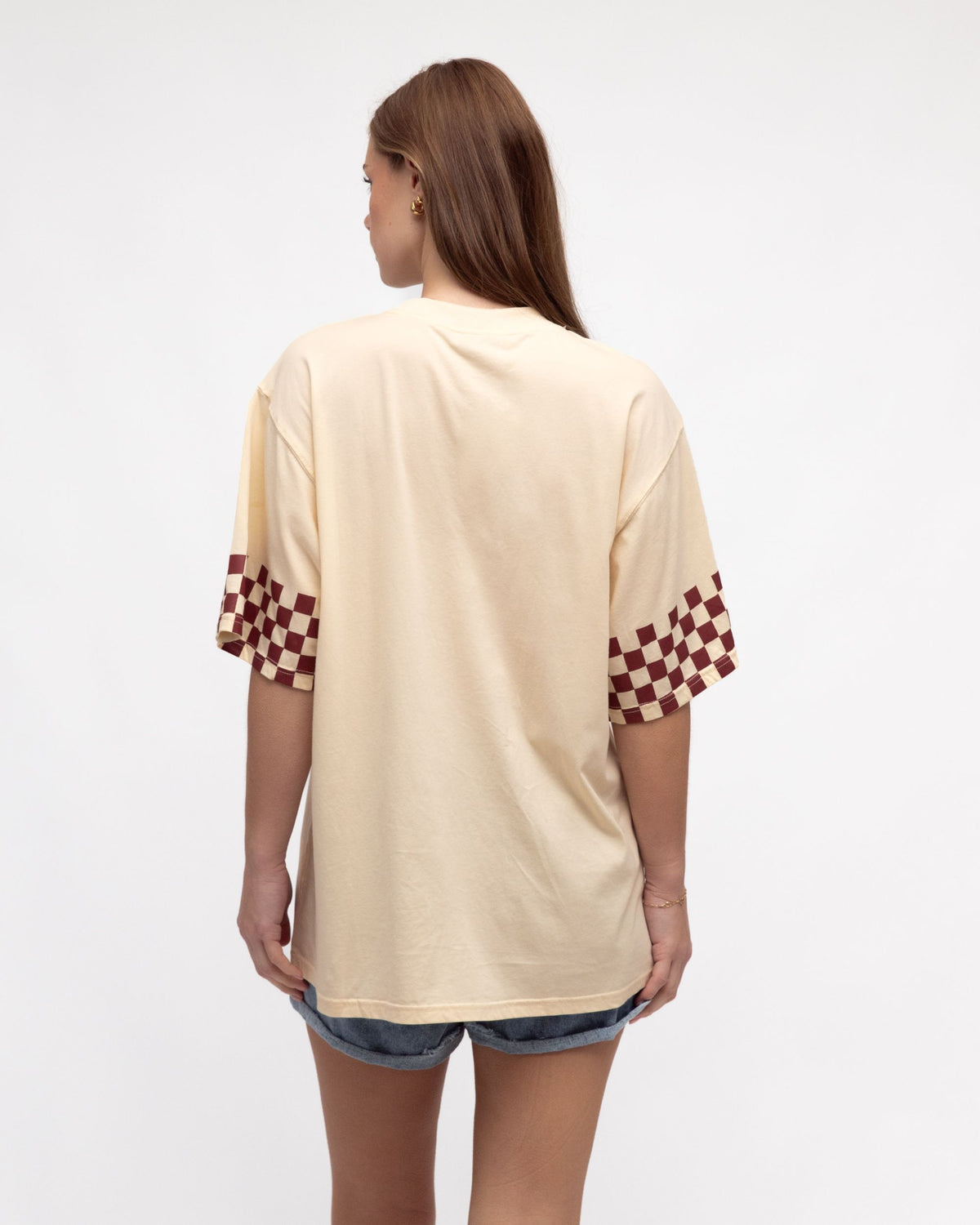 PAPER HEART / KHAKI BEAUTY TEE / / CREAM / PHE13227
