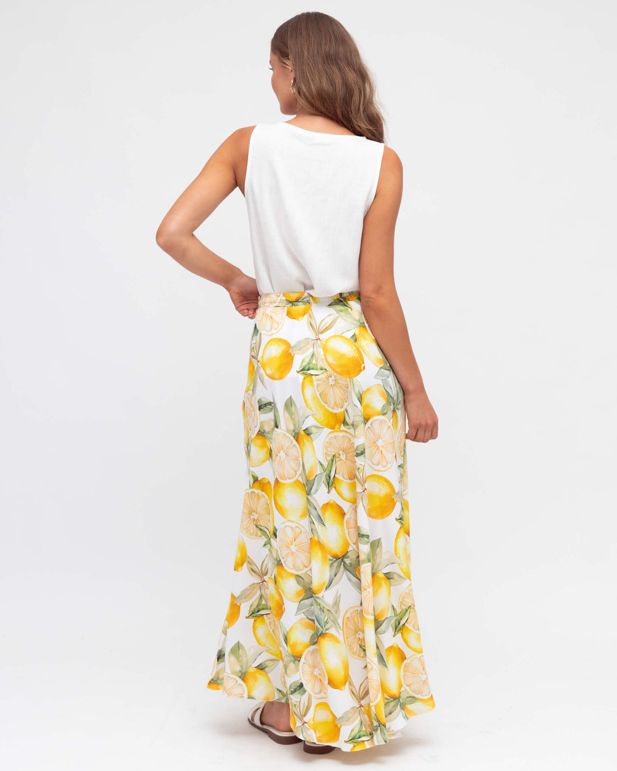 LABEL OF LOVE / WHITE LEMON SKIRT / LOL10939