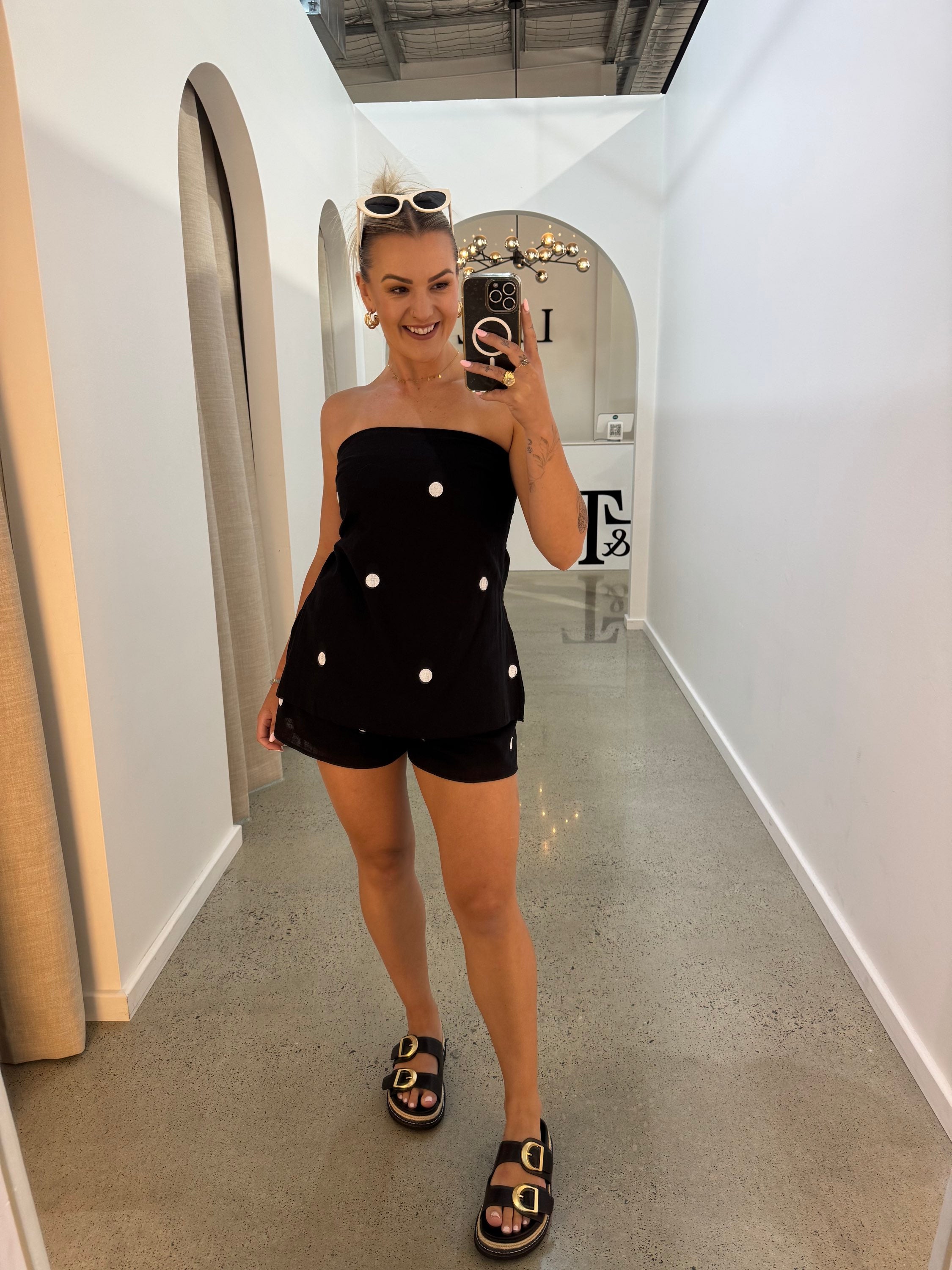 BY FRANKIE / POLKA SHORTS / 503-1