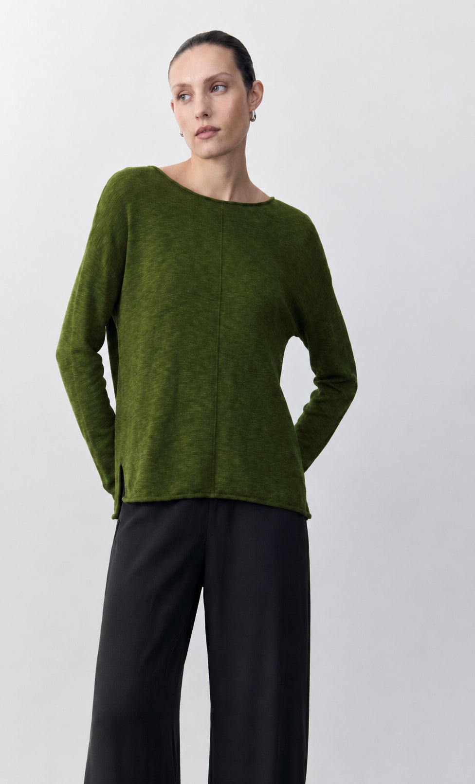 LITTLE LIES / SACHA TOP / GREEN / S18111513