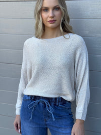 MOST / TAPE BOAT KNIT JUMPER / OFF WHITE  / PR16516