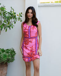 LINEN LUX / TALULAH MINI DRESS / VVNE11293