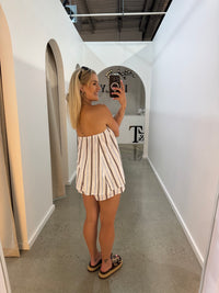 BY FRANKIE / STRIPE SHORTS  / 739-6