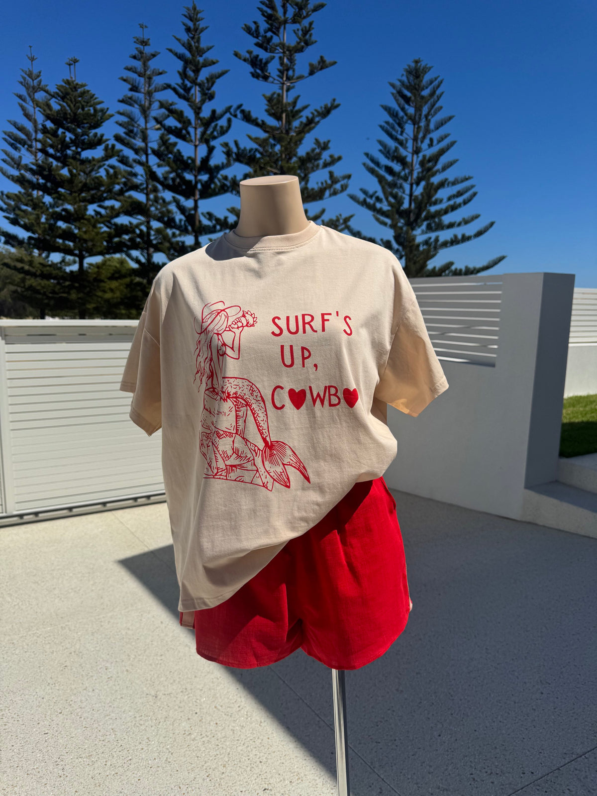 BY FRANKIE / SURFS UP COWBOY / SHORTS / 391-1