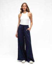 LINEN LUX / HELLO HEARTS / NAVY / VVN11528-1