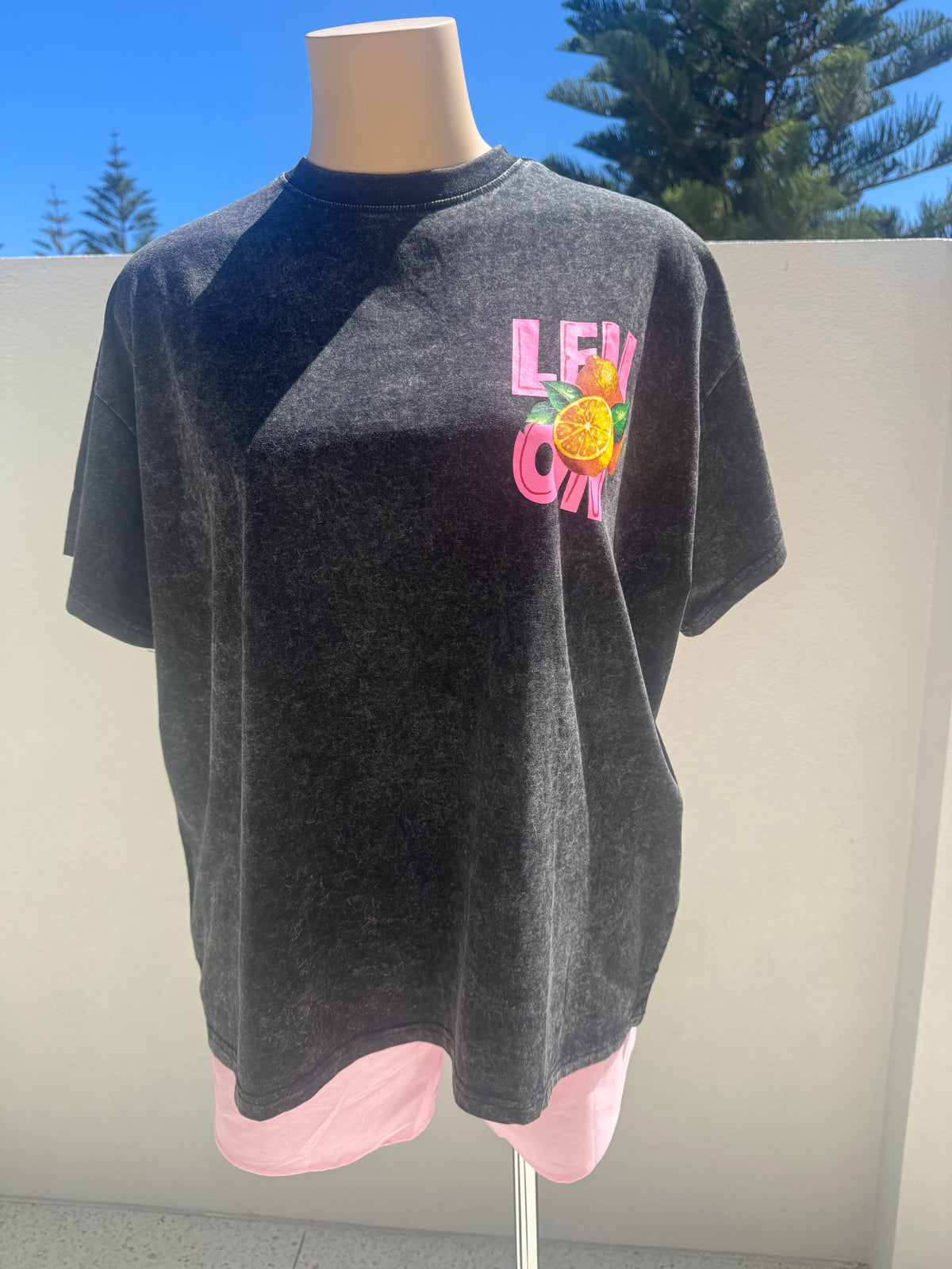BY FRANKIE / LEMON PINK SHORTs