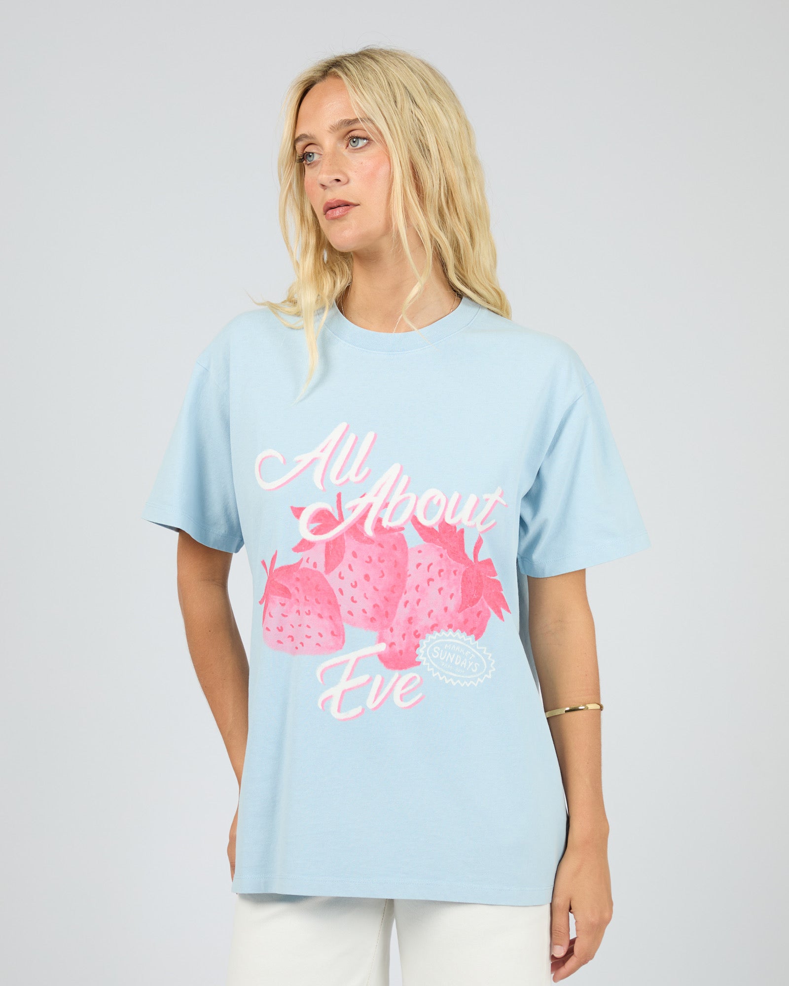 ALL ABOUT EVE / BERRY MARKET TEE / 6469008