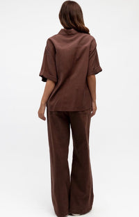 EBBY & I / OASIS CHOCOLATE SHIRT / VV11847