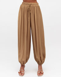 EBBY & I / DARWN BALLON PANT CARAMEL  /  /VV11846