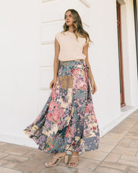 EBBY & I / VINTAGE DREAMS WRAP SKIRT / VVE11124