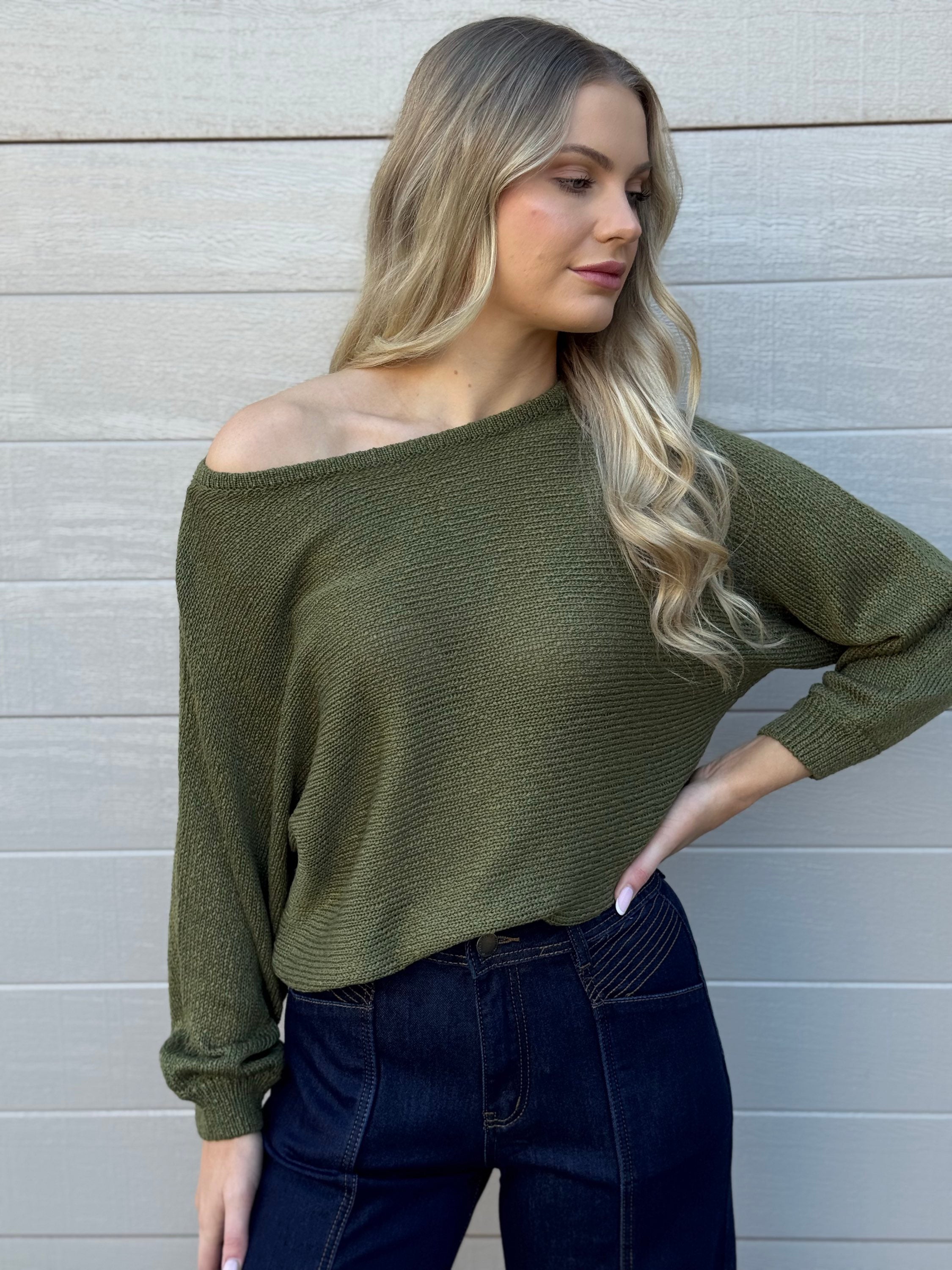 MOST / TAPE BOAT KNIT JUMPER / KAHKI / PR16516