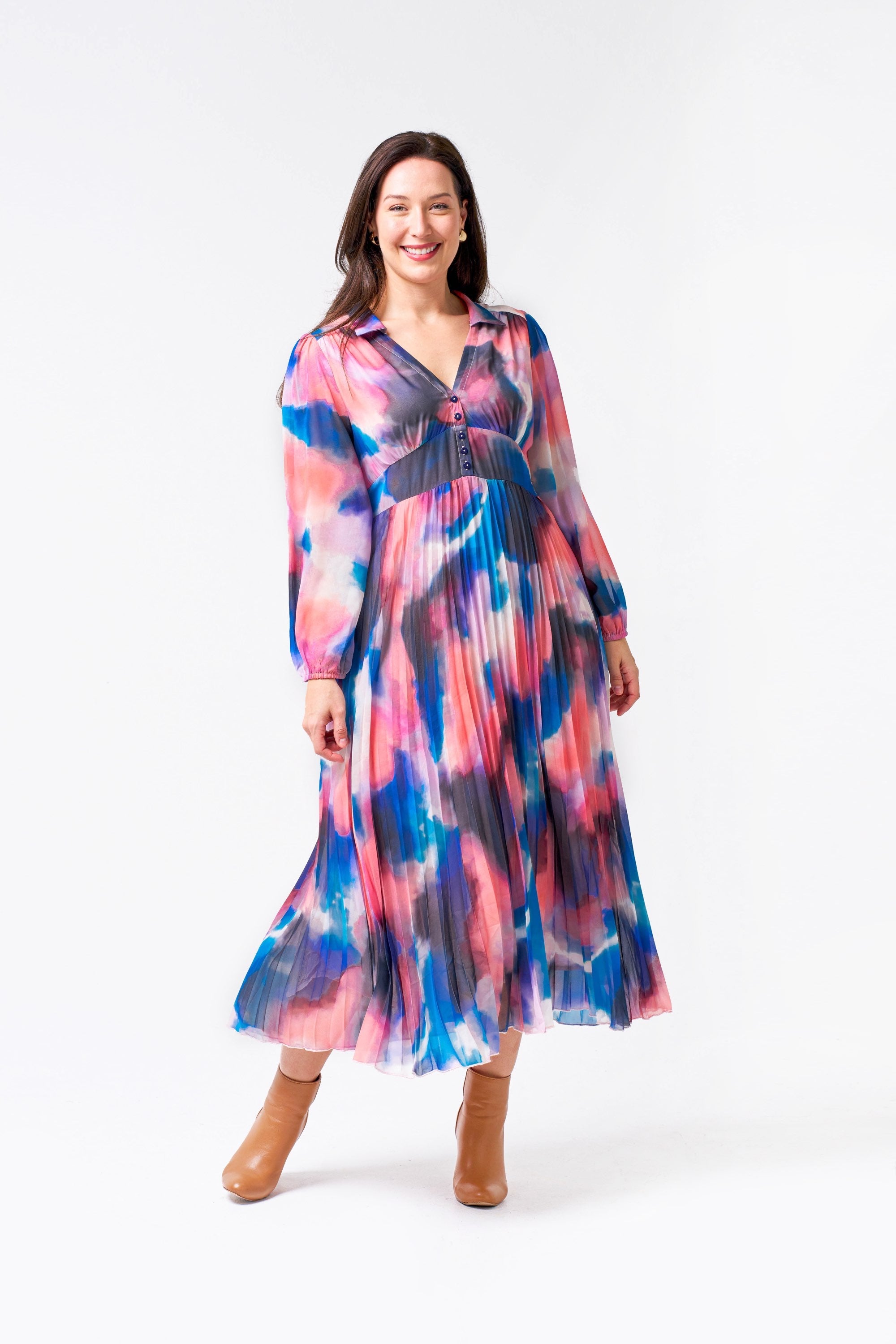 Dye Midi Dress