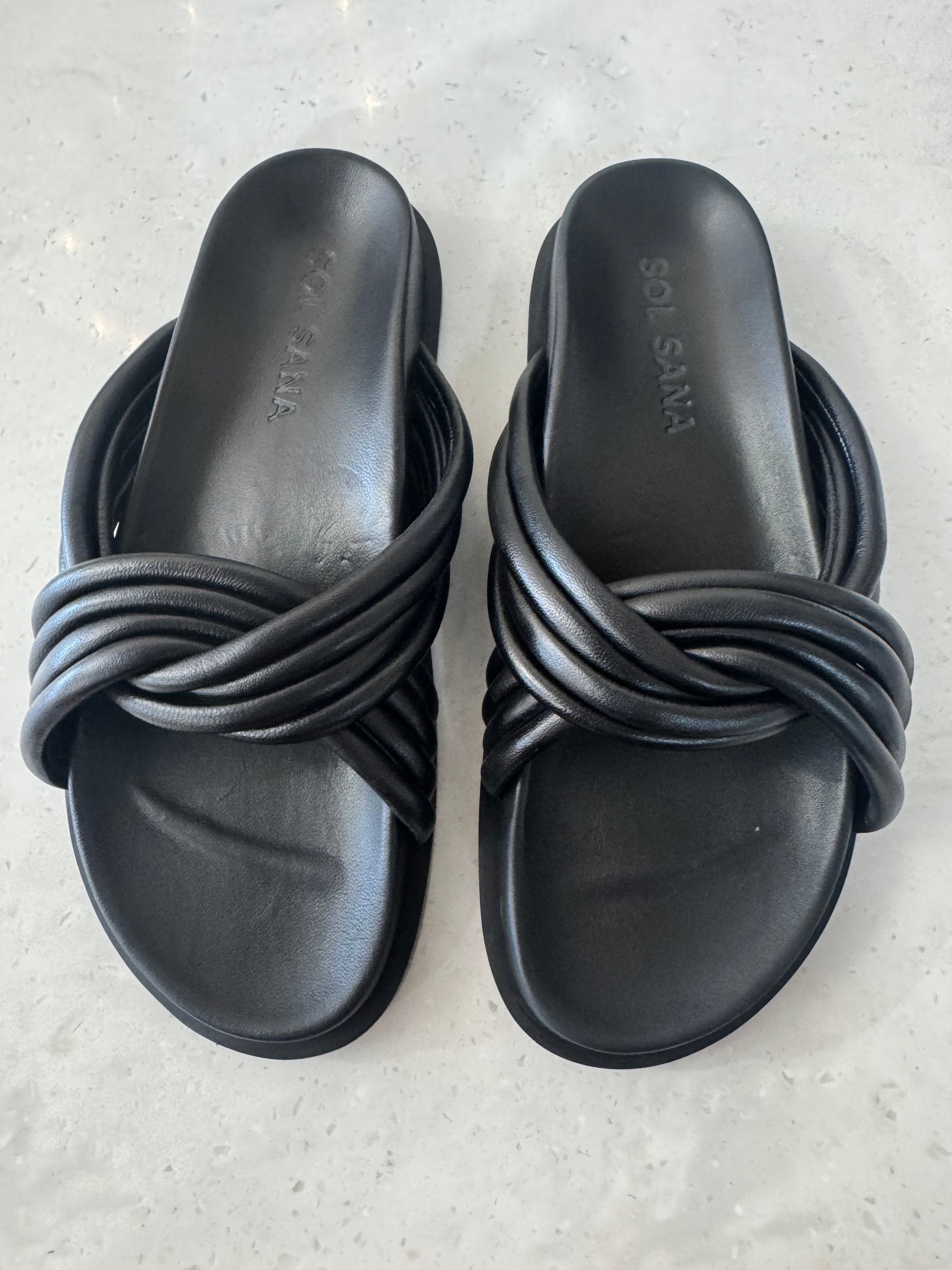 SOL SANA / ESTE FOOTBED / BLACK