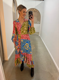 LABEL OF LOVE / WANDERLUST WRAP DRESS / LOLE70493