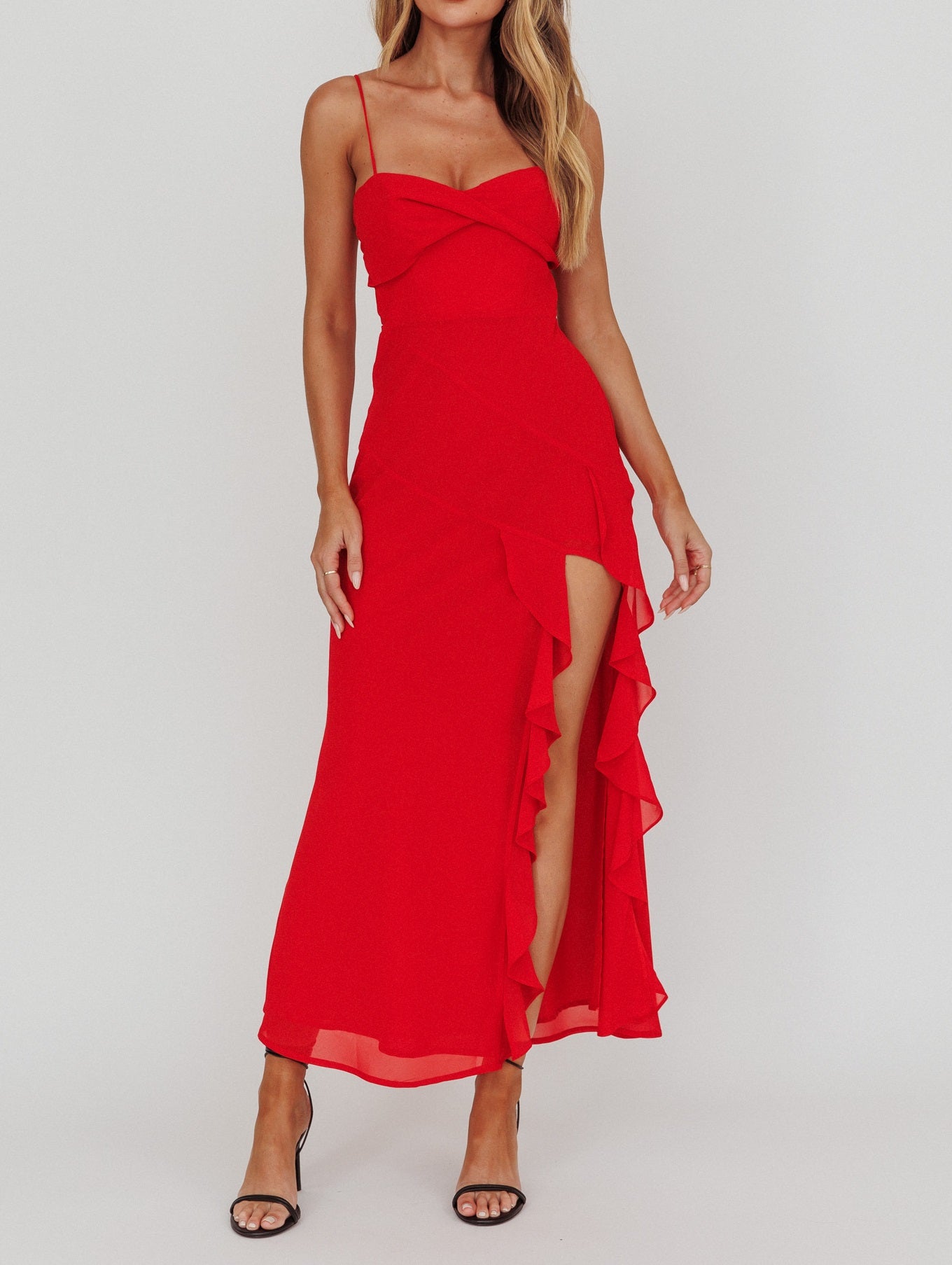 RED CARPET MAXI DRESS