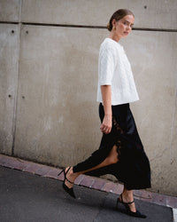 WHITE CLOSET / CYNTHIA LACE SKIRT / TF10229