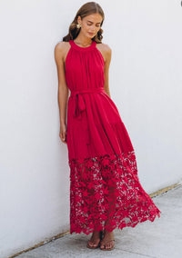 LABEL OF LOVE / CHERRY LACE DRESS / LOL70854