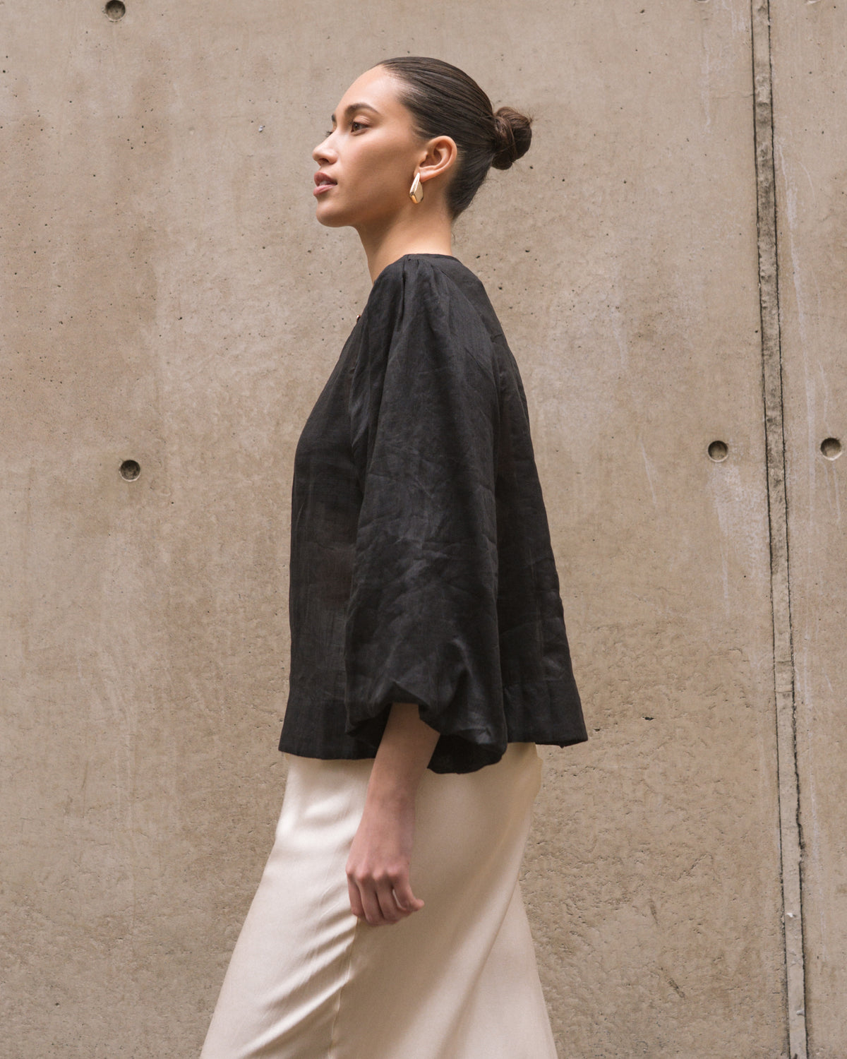 WHITE CLOSET / SWEET NOTHING TOP / BLACK / TF10410