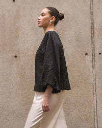 WHITE CLOSET / SWEET NOTHING TOP / BLACK / TF10410