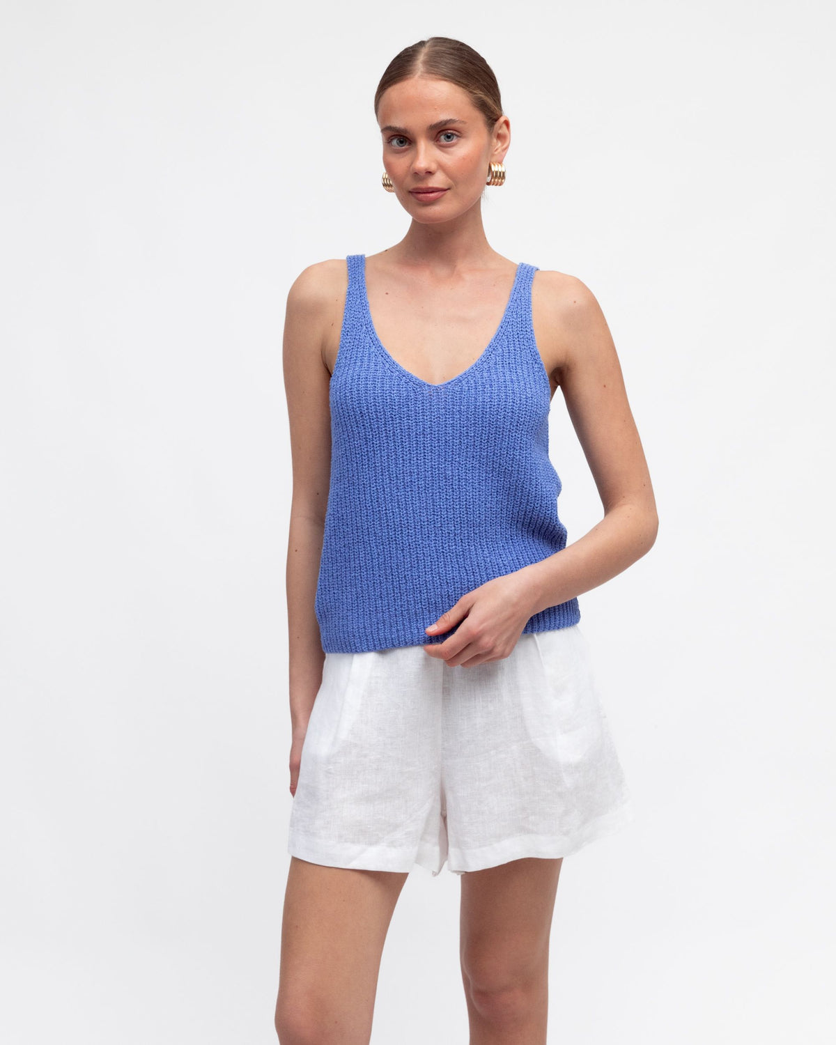 WHITE CLOSET / RANI TANK / BLUE / TF11050