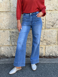 COUNTRY DENIM / THAT 70s JEAN / MID BLUE / CGJ1622-M BLUE