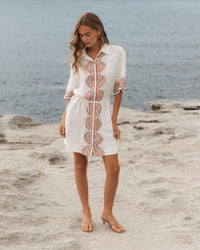 WHITE CLOSET / NAIAD SHIRT DRESS / TFE11326