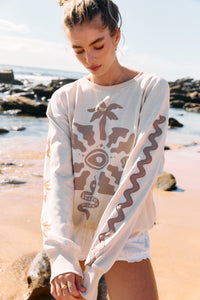 INDIGO & WOLFE / BONE SNAKE JUMPER