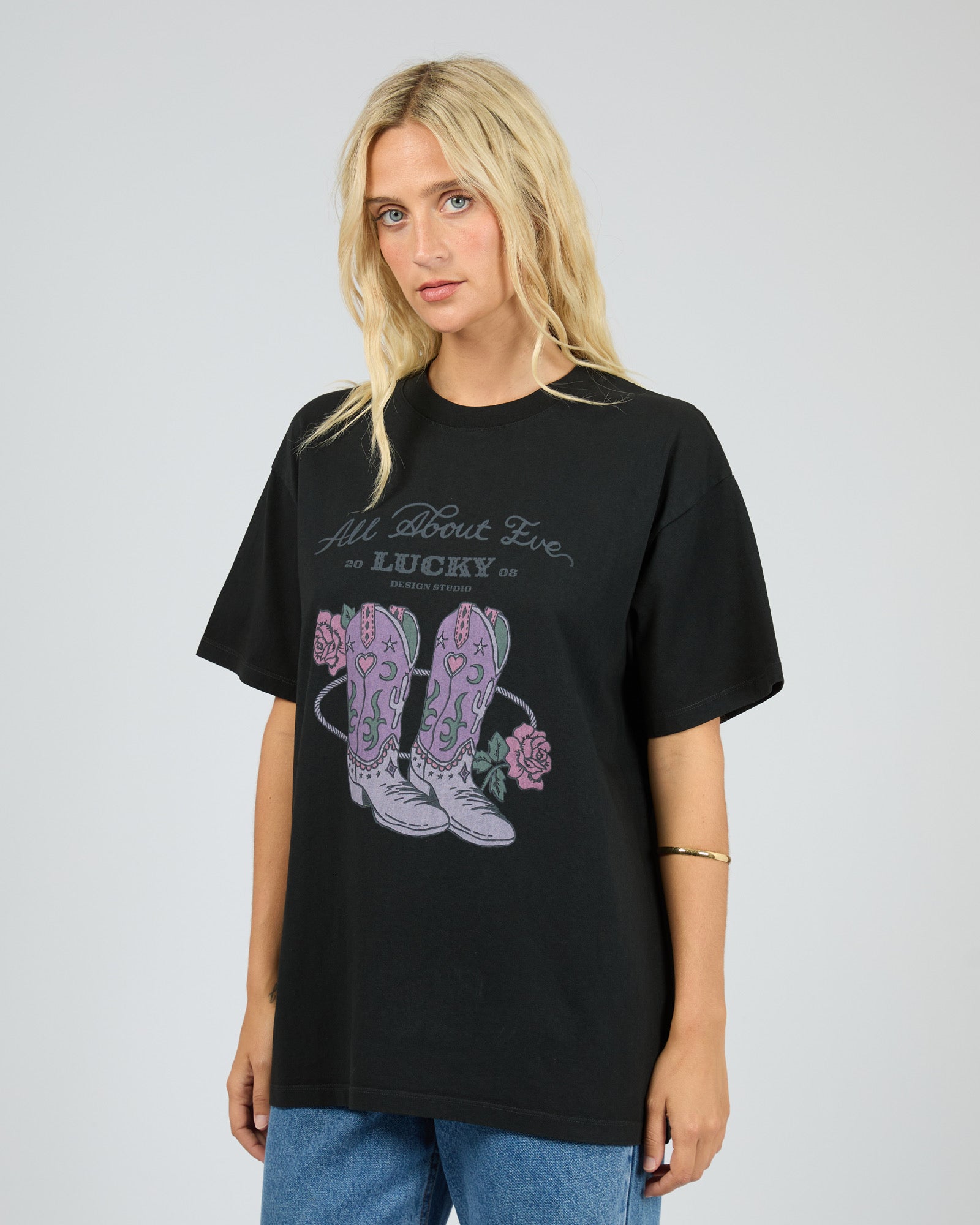 ALL ABOUT EVE / LUCKY COWBOY TEE / 6469026