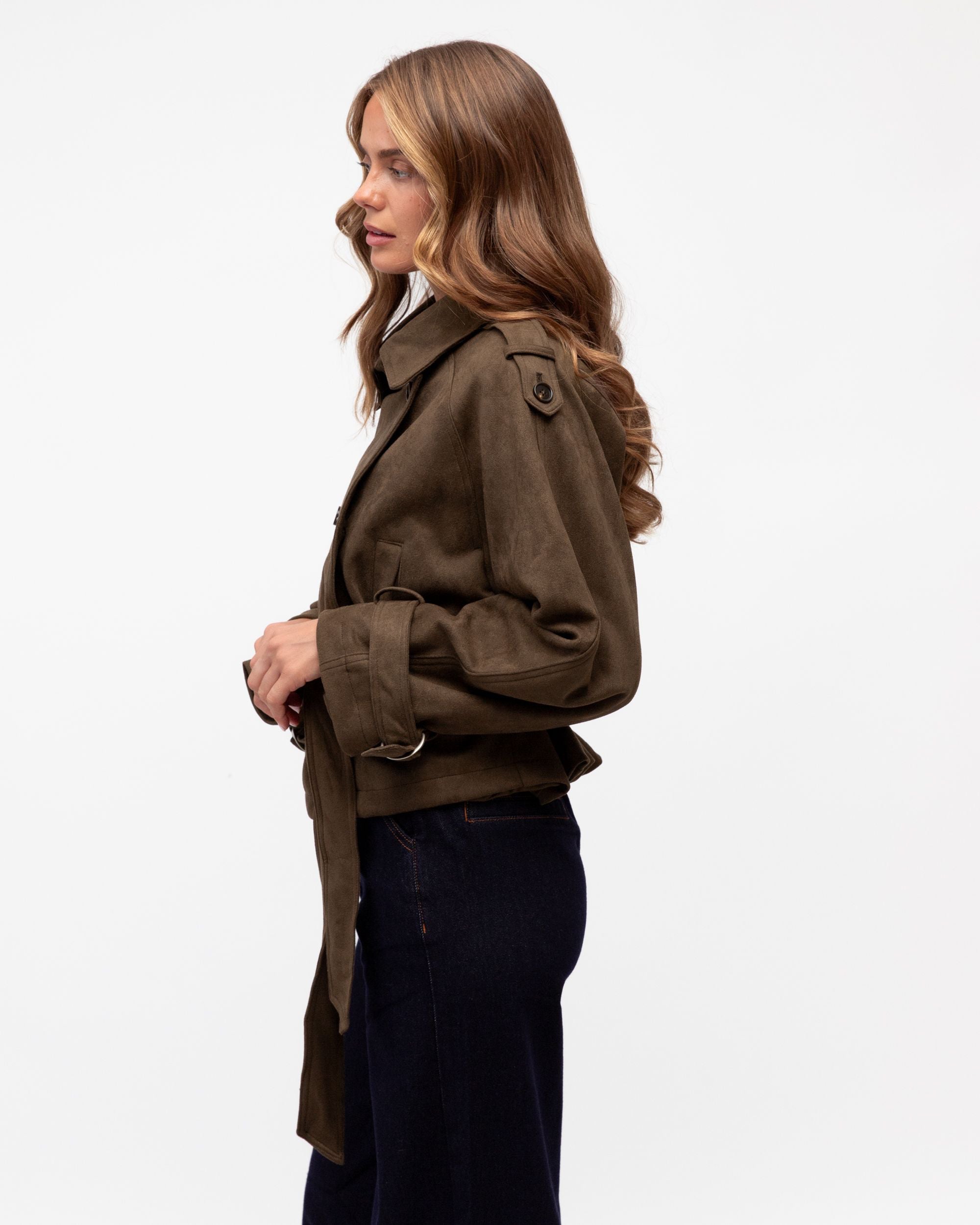 EBBY & I / BIKER JACKET / VV11868