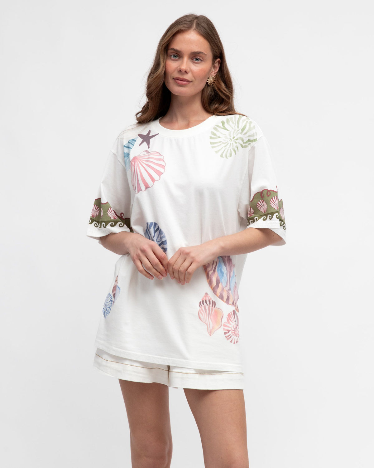 PAPER HEART / SEA SHELLS TEE / PHE12918