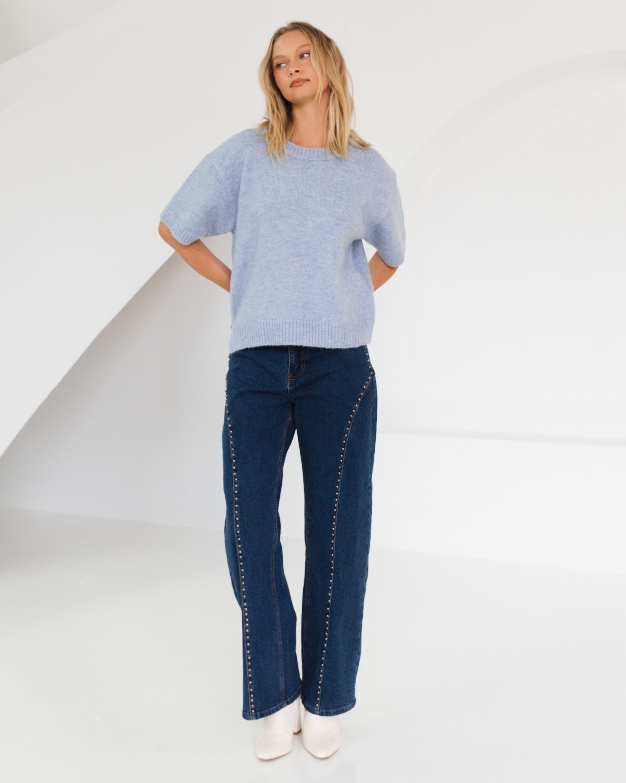 PAPER HEART / STUD JEANS / PH14044