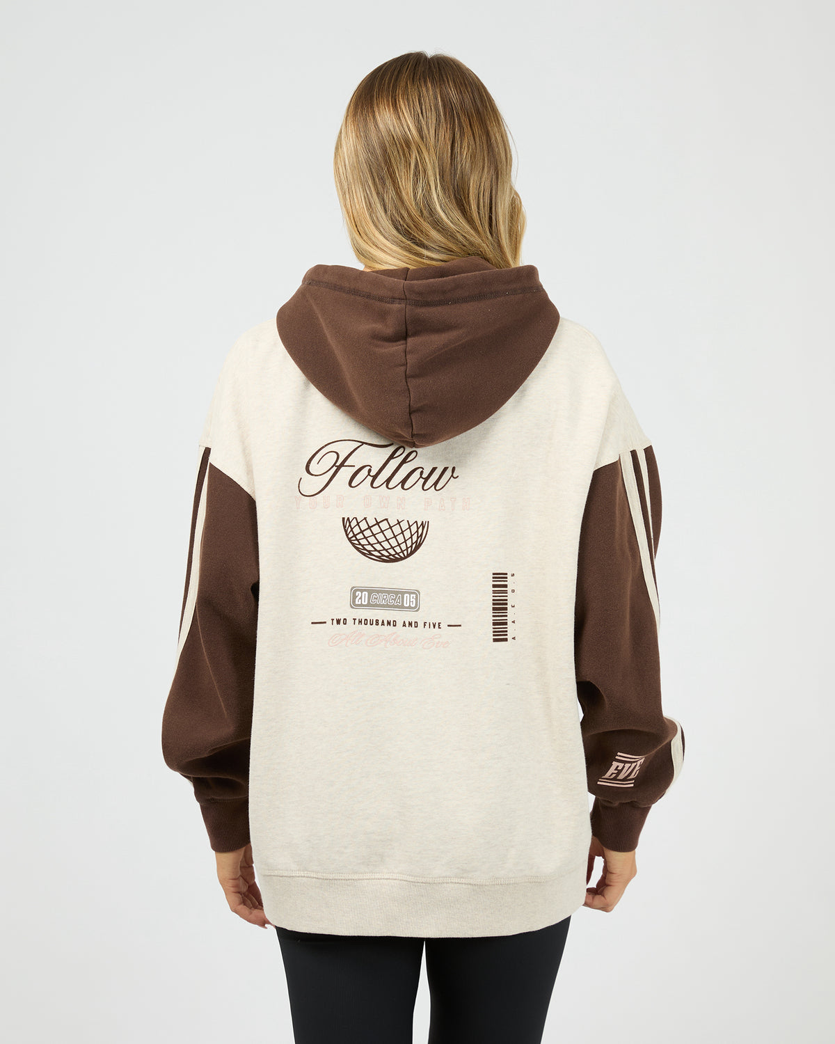 ALL ABOUT EVE / CLUB RELAXED HOODIE / 6476111.OAT