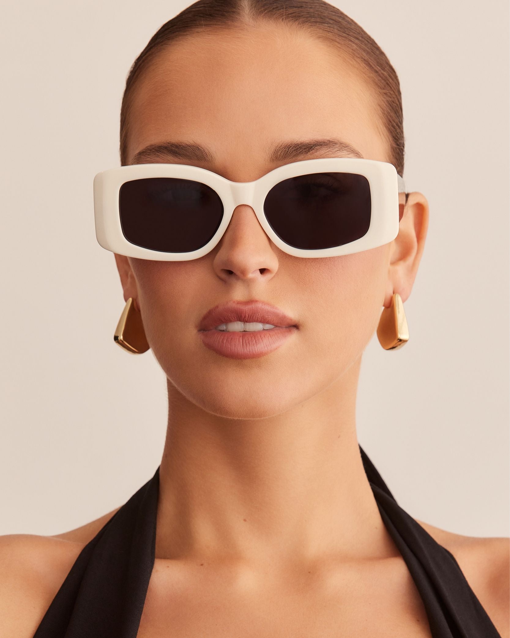 BANBE / THE MARGOT / IVORY - BLACK