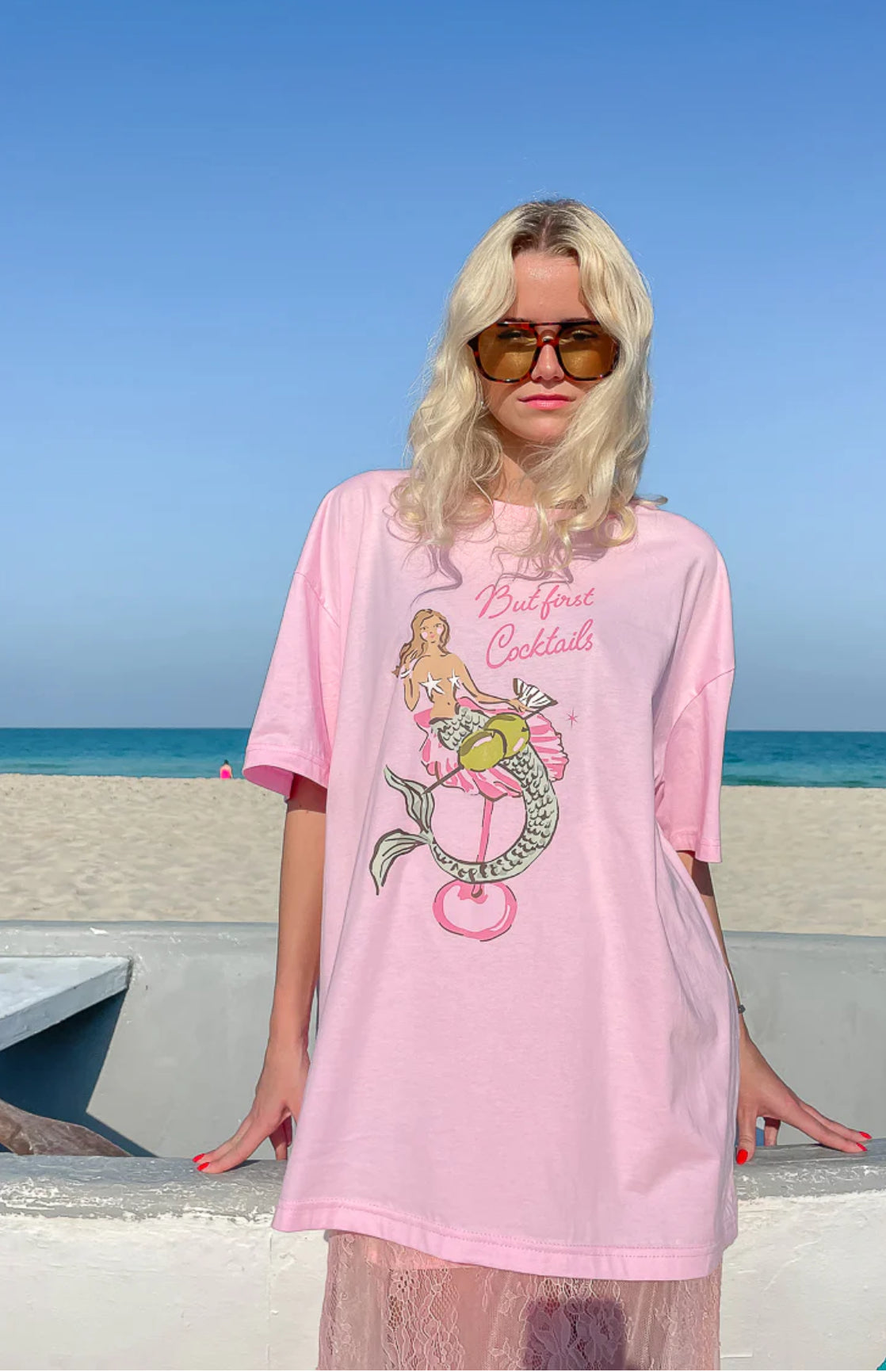 PALM COLLECTIVE / MERMAID COCKTAIL TEE