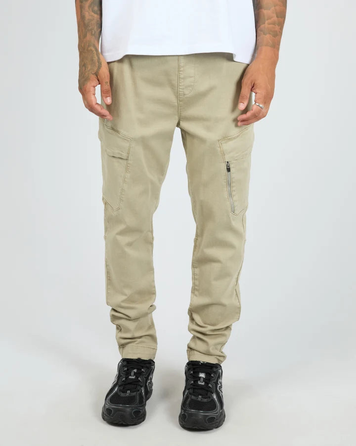 SAINT GOLIATH / INSET CARGO PANTS / TAN / 4337005