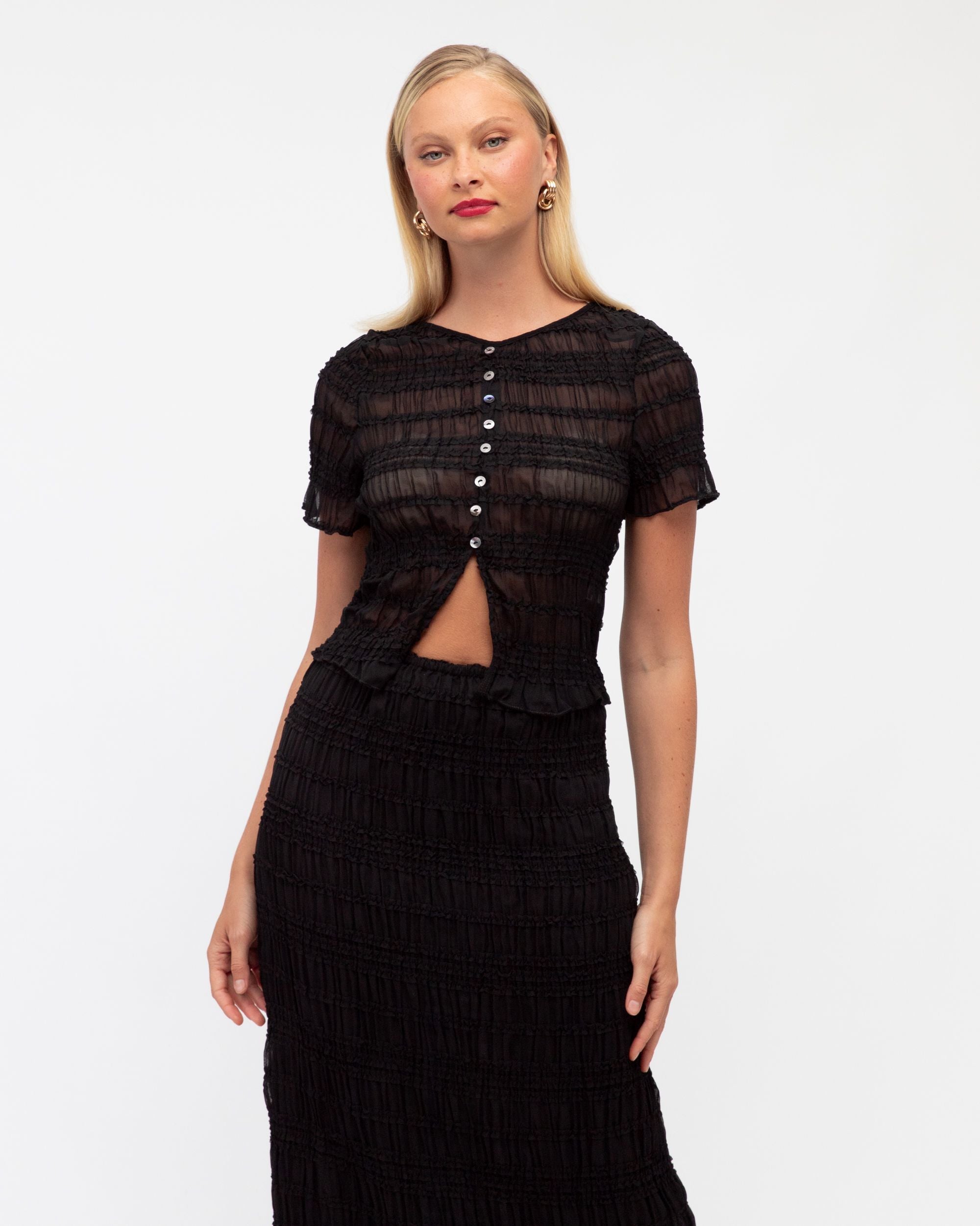 PAPER HEART / NICOLE SKIRT / BLACK / PH12730