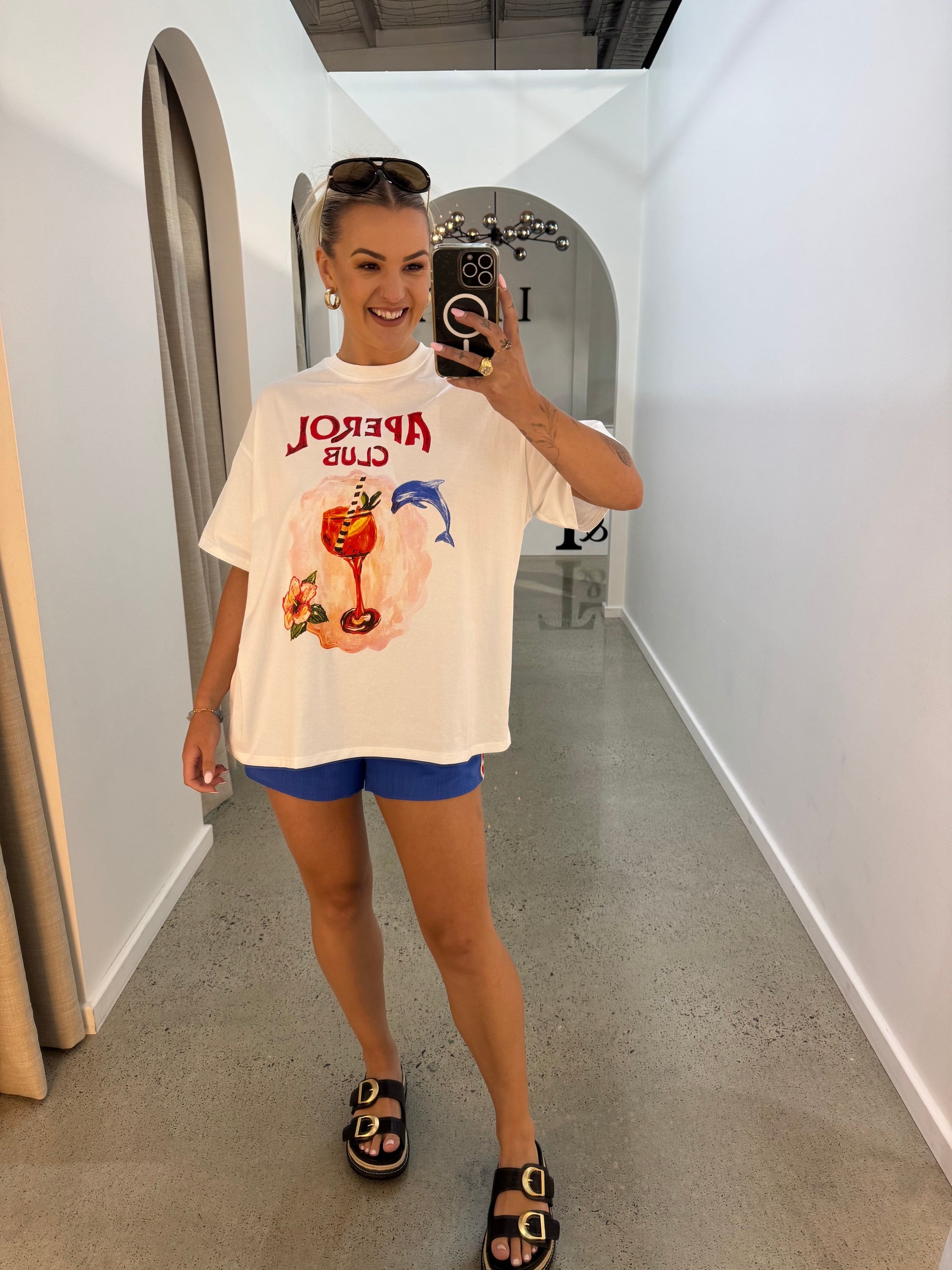 BY FRANKIE / APEROL CLUB TEE / 610-37