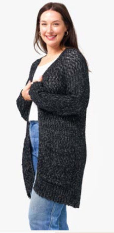 BOHO AUSTRALIA / JEDDA CARDIGAN/ BLACK