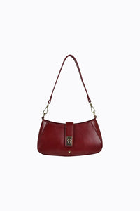 PETA+ JAIN / RIPLEY TURNLOCK BAG / CHERRY